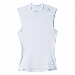 Adidas Funktionsshirt Tanktop Ärmellos Herren Weiß
