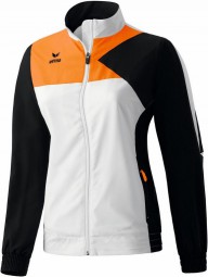 Erima Präsentationsjacke Premium One Damen Orange-Weiß-Schwarz