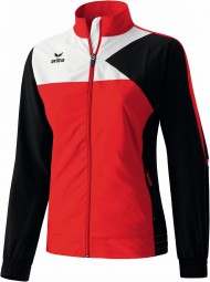 Erima Präsentationsjacke Premium One Damen Rot-Schwarz